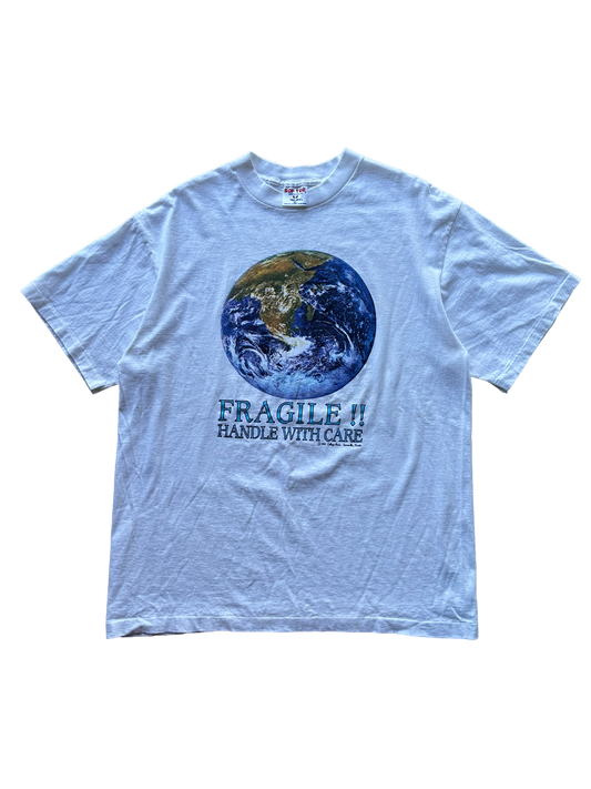 1991 Fragile Earth Tee size XL