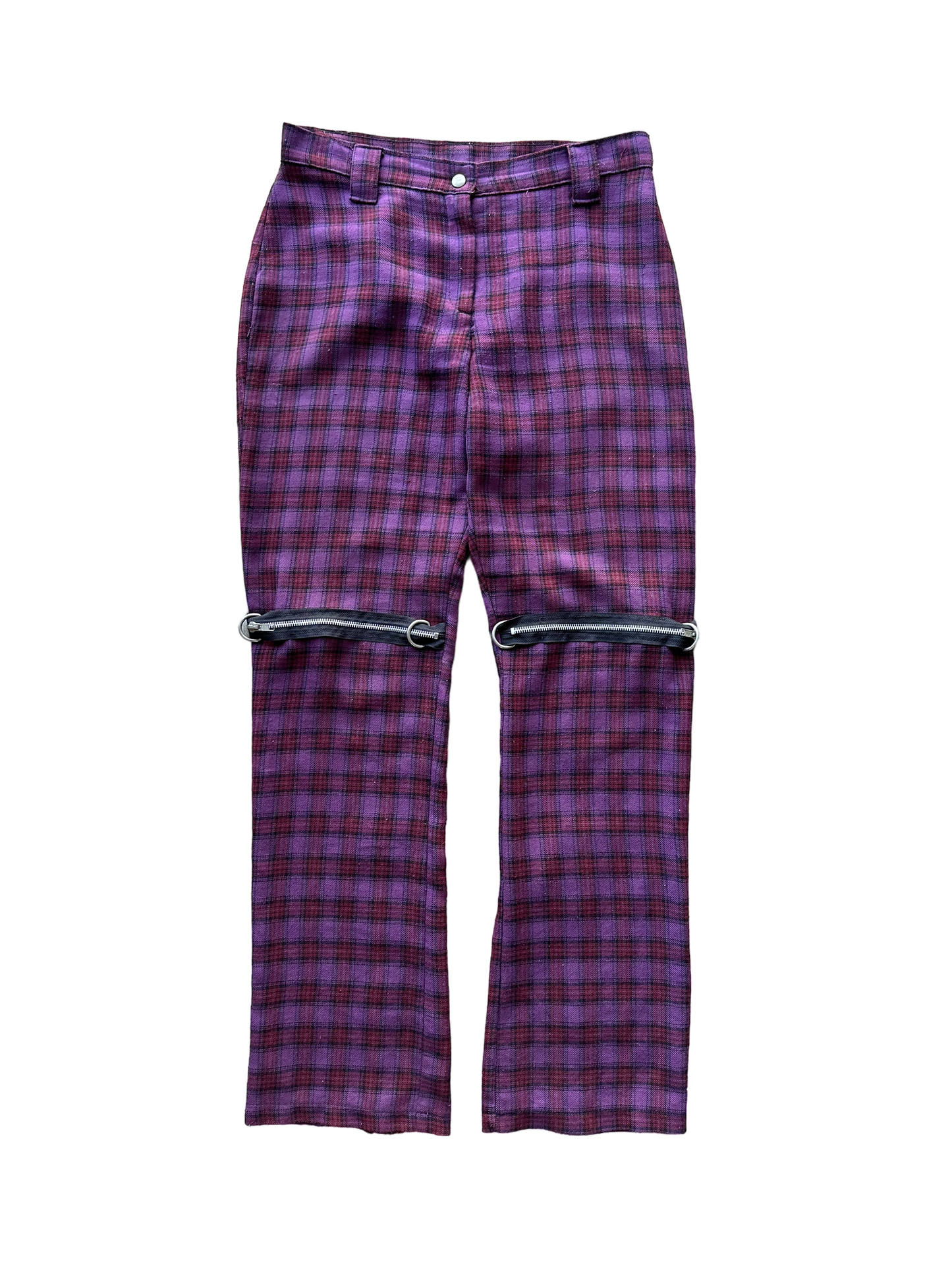 90s Lip Service Goth Plaid Pants size 31