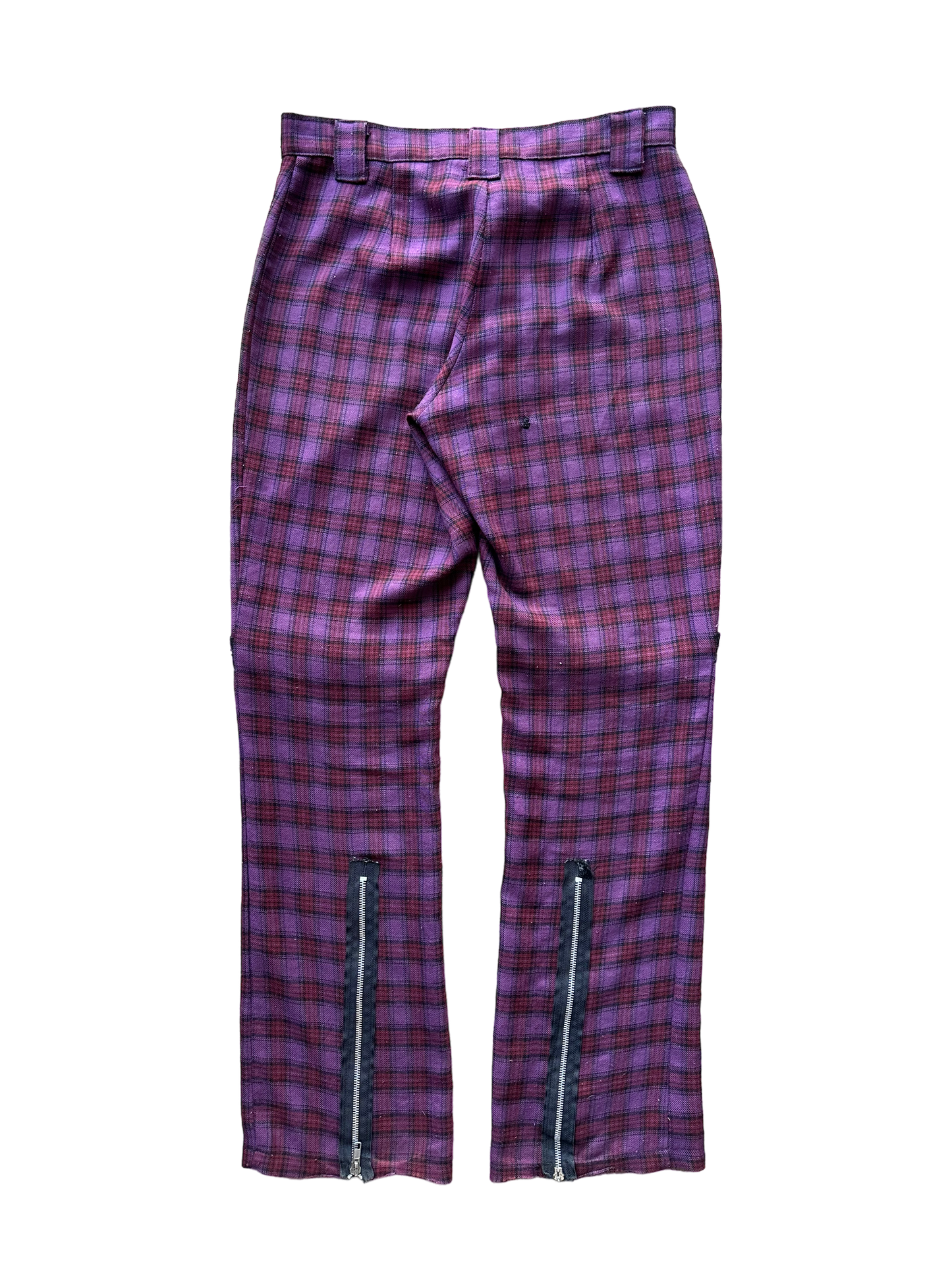 90s Lip Service Goth Plaid Pants size 31