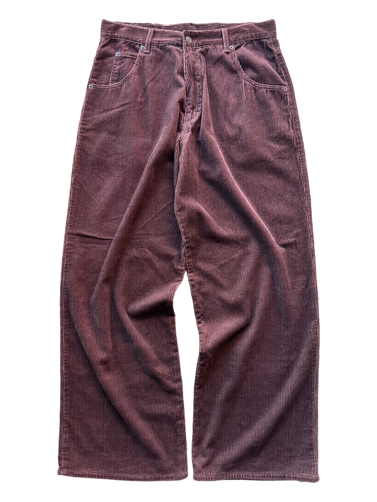 90s SOLO Brown Cord Pants size 32