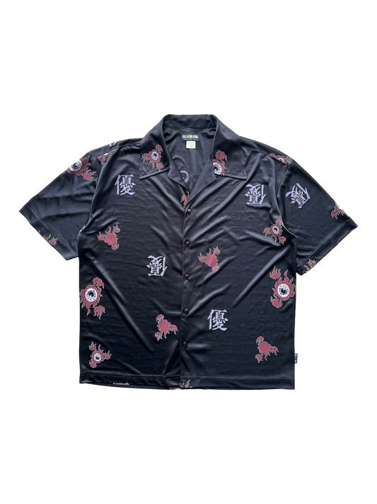 90s BC Ethic Kanji Button Up Shirt