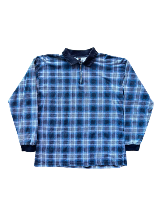 90s Bugle Boy 1/4 Zip Shirt size M/L