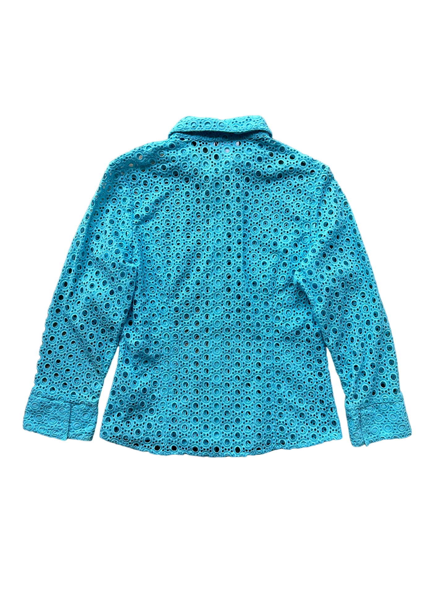 Y2K D&Y Blue See Through Jacket size M/L