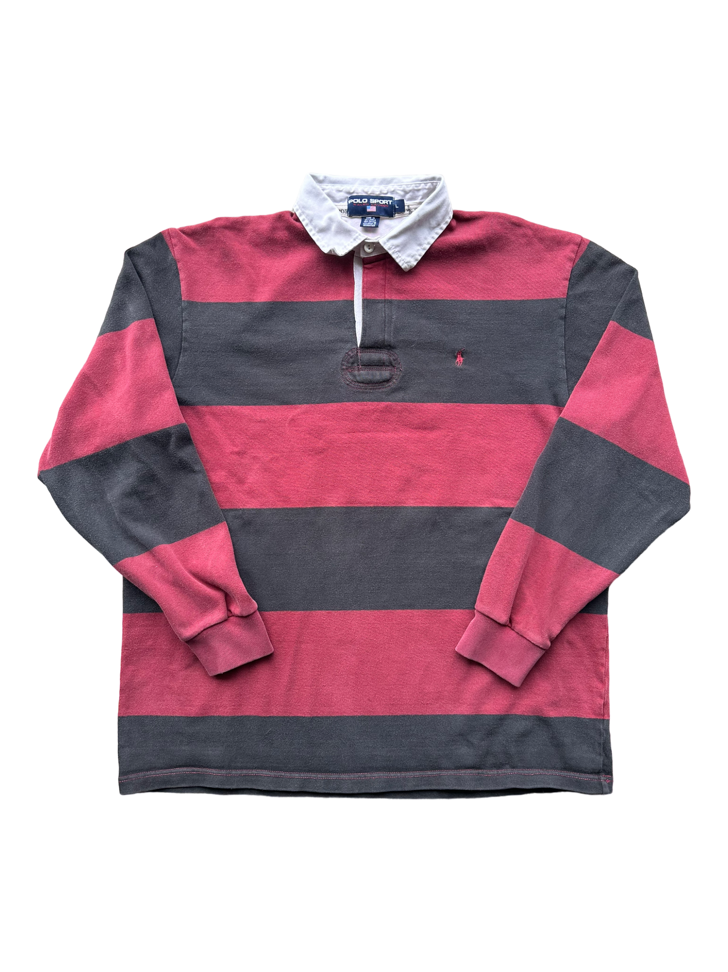 Y2K Polo Sport Rugby Top