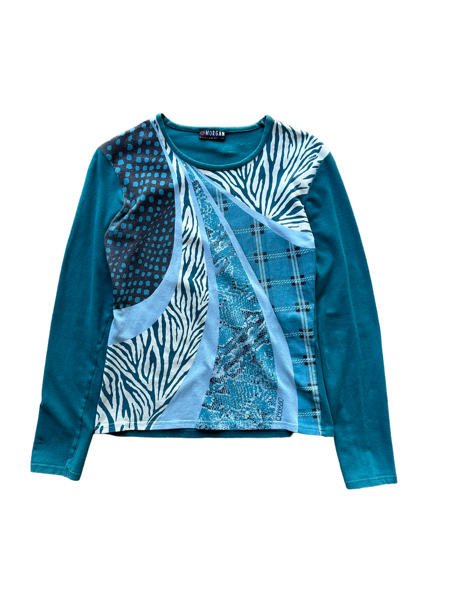 90s Morgan De Toi Pattern Top size M/L