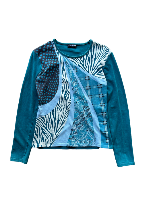 90s Morgan De Toi Pattern Top size M/L